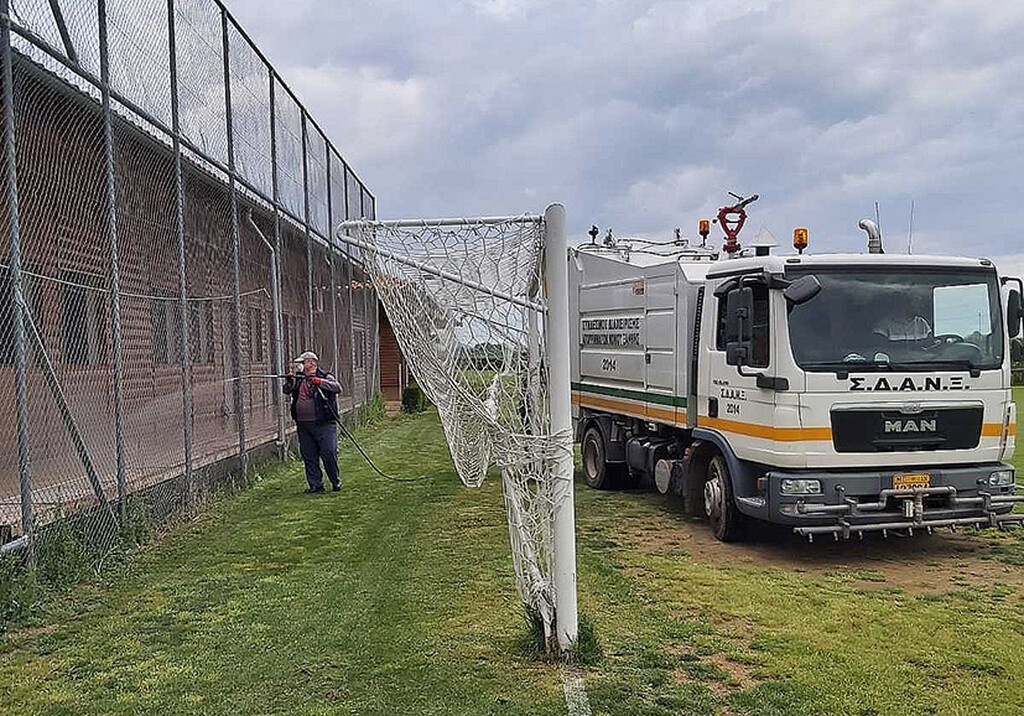 Ξάνθη: Απολύμανση πριν την επιστροφή στη δράση (photos)