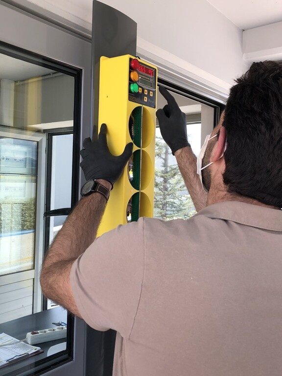 ΑΕΚ: Συναντήσεις με… απόσταση ασφαλείας και μπάρα θερμομέτρησης (photos)