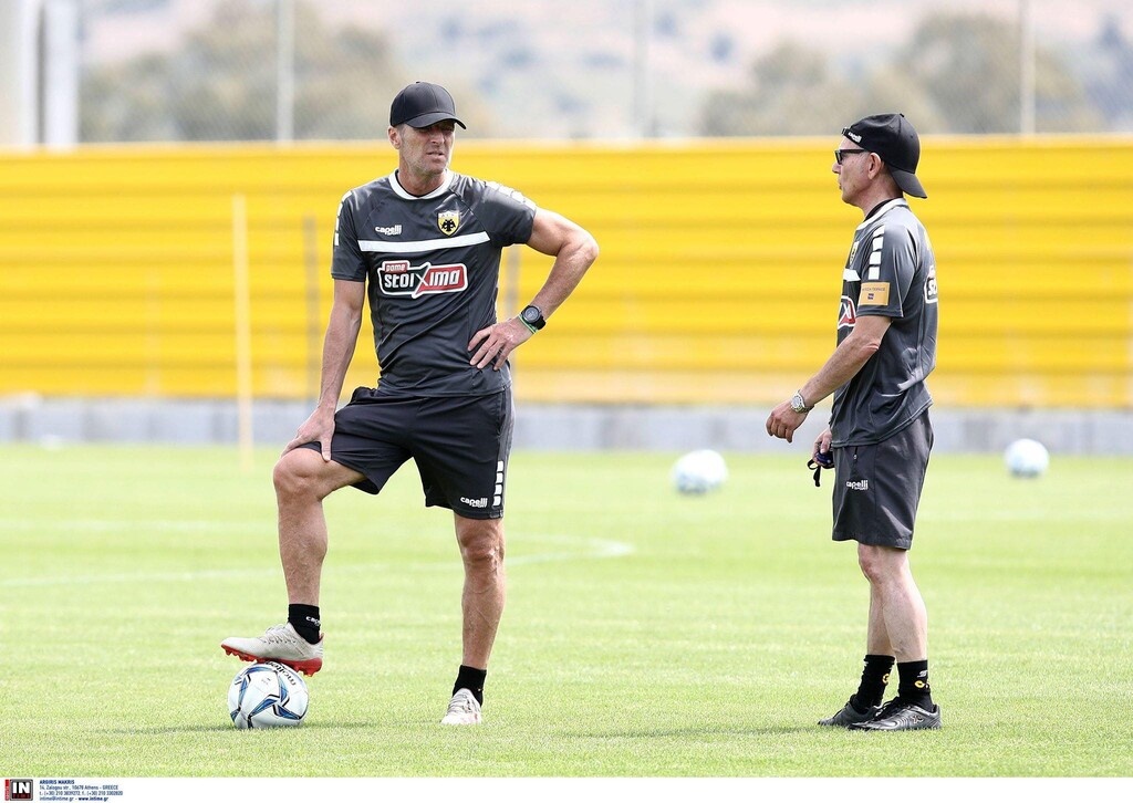 ΑΕΚ: Ανεβάζει στροφές ο Γαλανόπουλος (photos)