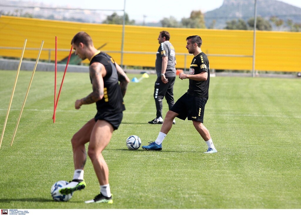 ΑΕΚ: Ανεβάζει στροφές ο Γαλανόπουλος (photos)