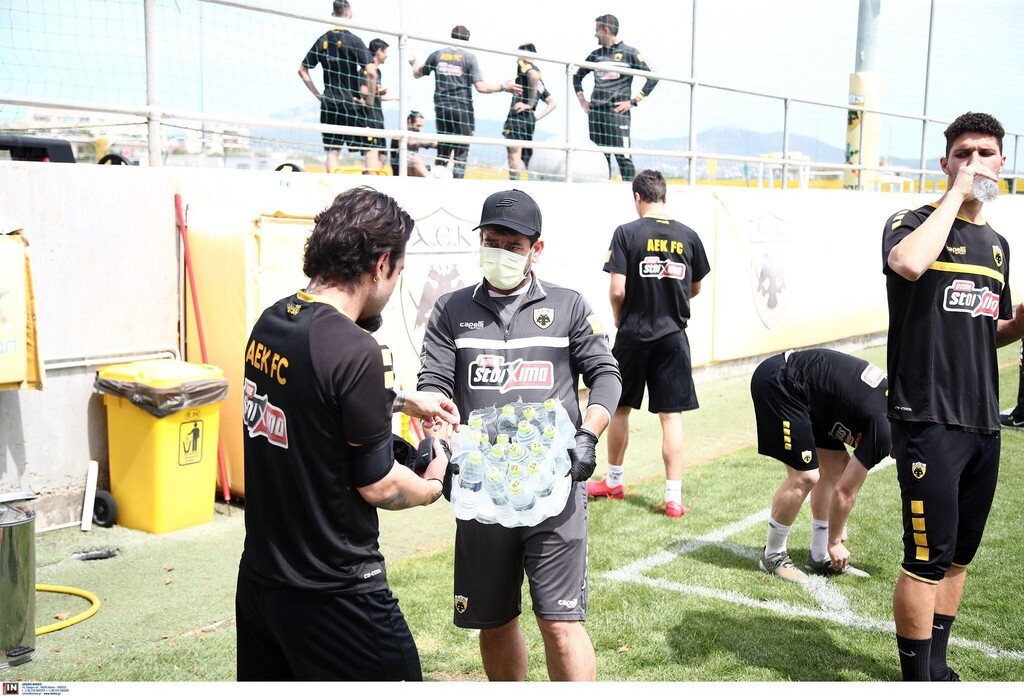 ΑΕΚ: Ανεβάζει στροφές ο Γαλανόπουλος (photos)