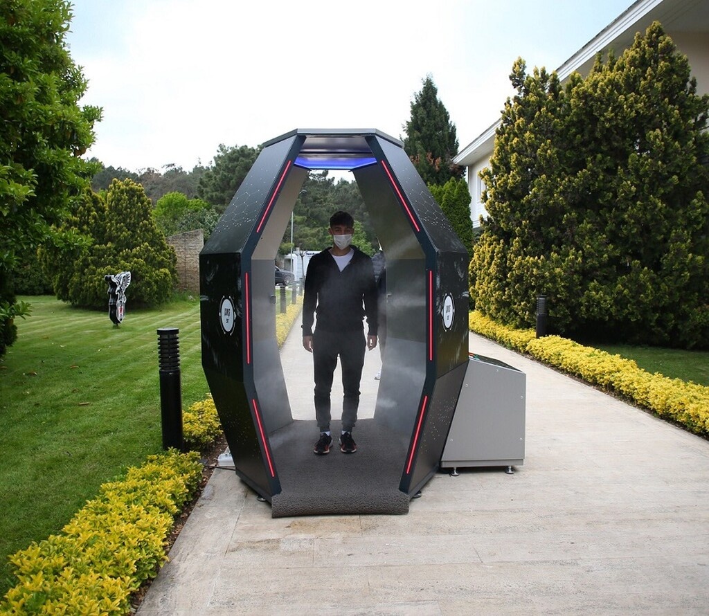 Κορονοϊός: Η πιο διαστημική είσοδος ανήκει στην Μπεσίκτας (photos)