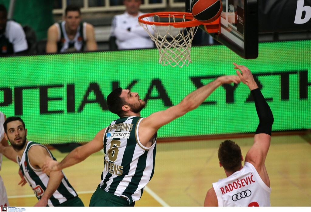 Γιώργος Παπαγιάννης (4 τάπες): Παναθηναϊκός ΟΠΑΠ-Μπάγερν Μονάχου 98-83 (15 Ιανουαρίου 2020)
