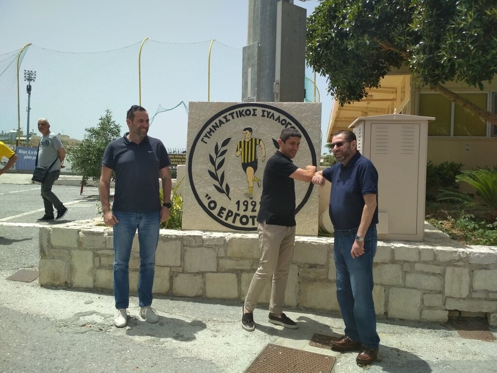 Εργοτέλης: Στο Μαρτινέγκο ο Αυγενάκης (photos)
