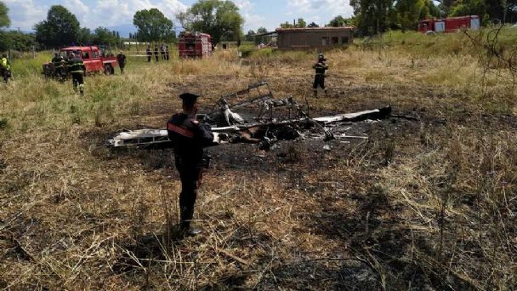 Θρήνος στην Ιταλία: Αεροπορικό δυστύχημα με δύο Ιταλούς κολυμβητές (photos+video)