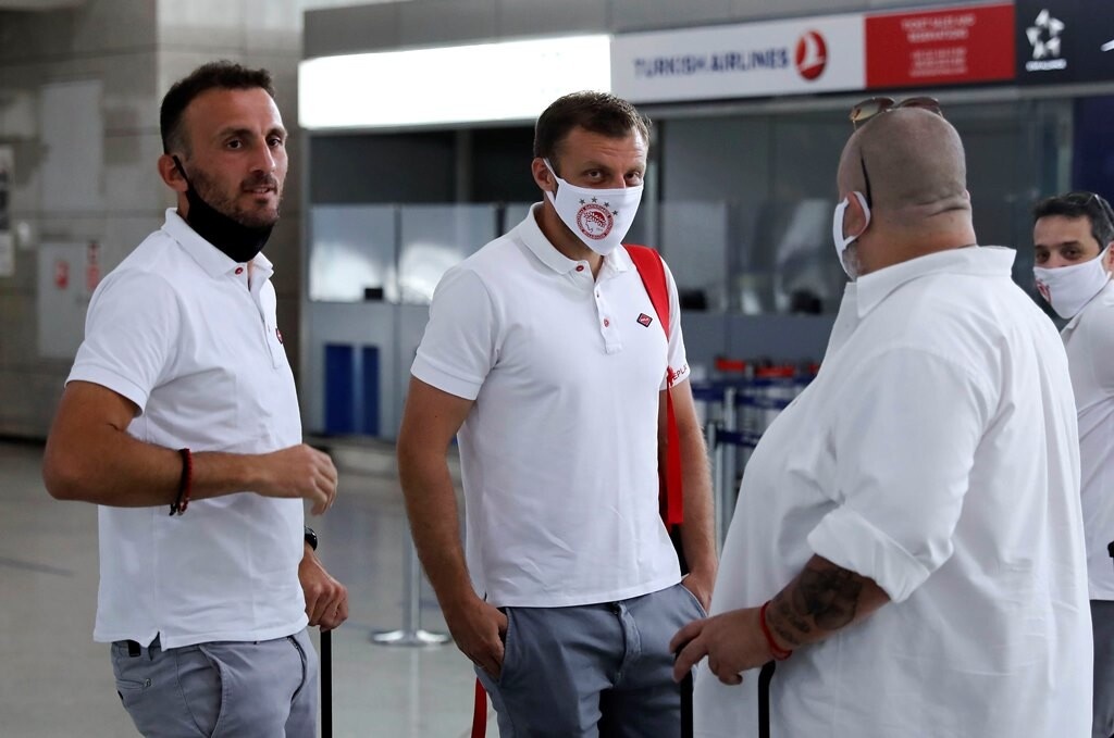 Ολυμπιακός: Αναχώρησε για Θεσσαλονίκη (photos)