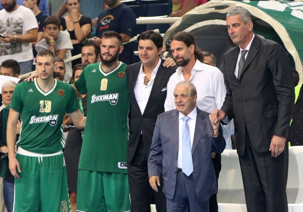 Με την κορυφαία πεντάδα του Παναθηναϊκού, Διαμαντίδη, Φώτση, Μποντίρογκα, Αλβέρτη, Βράνκοβιτς στο Honouring Our Legacy