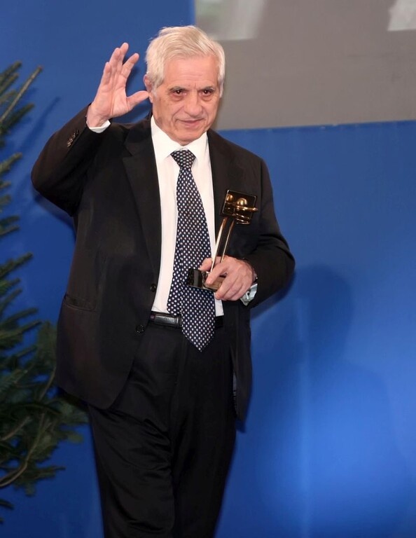 Μια από τις τελευταίες βραβεύσεις του Παύλου Γιαννακόπουλου όσο ήταν στο τιμόνι του Παναθηναϊκού.