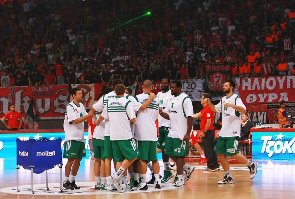 Όταν ο Παναθηναϊκός έβγαλε… σκούπα στο ΣΕΦ (video+photos)