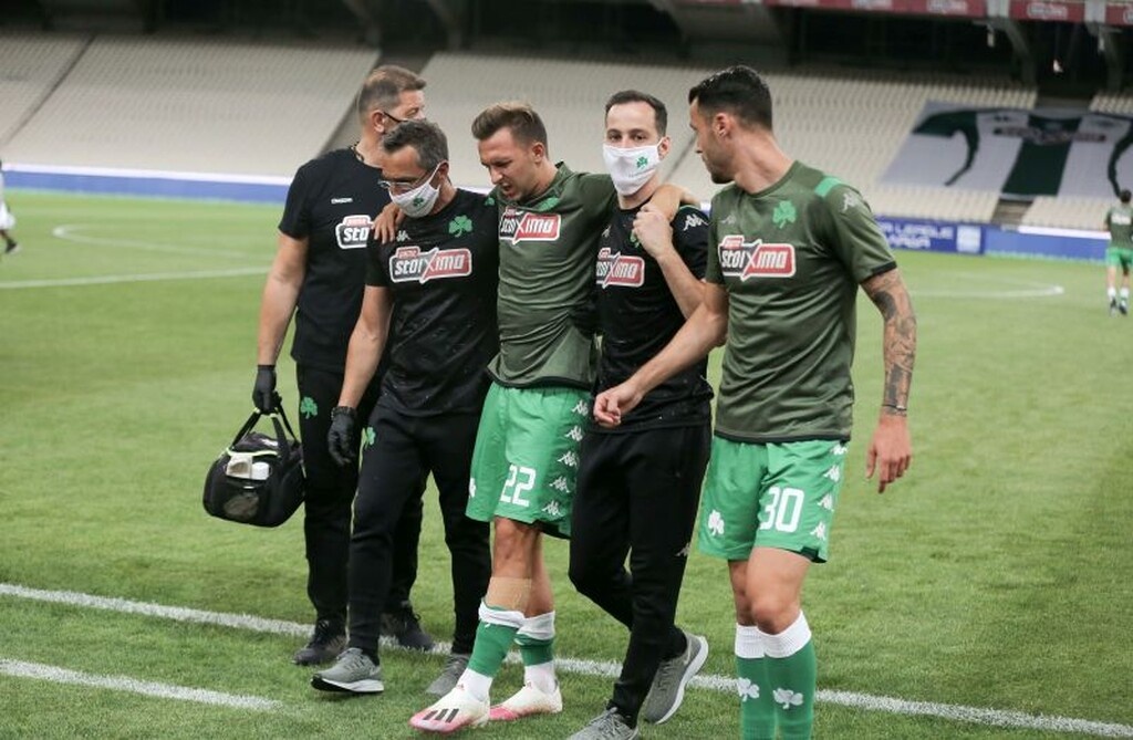 Παναθηναϊκός-ΠΑΟΚ: Με πατερίτσες ο Νάγκι (video+photos)