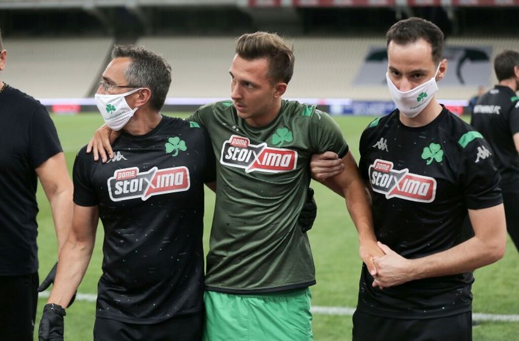 Παναθηναϊκός-ΠΑΟΚ: Με πατερίτσες ο Νάγκι (video+photos)