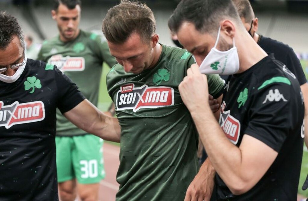 Παναθηναϊκός-ΠΑΟΚ: Με πατερίτσες ο Νάγκι (video+photos)