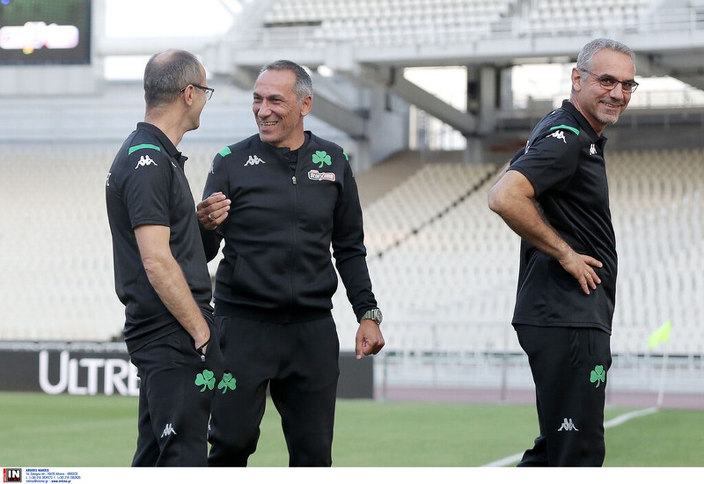 Παναθηναϊκός-ΠΑΟΚ: Η τεράστια φανέλα και το τετ α τετ Μπουτσικάρη-Γκαγκάτση