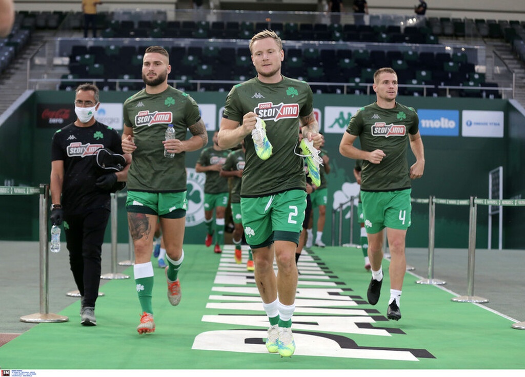 Παναθηναϊκός-ΠΑΟΚ: Η τεράστια φανέλα και το τετ α τετ Μπουτσικάρη-Γκαγκάτση