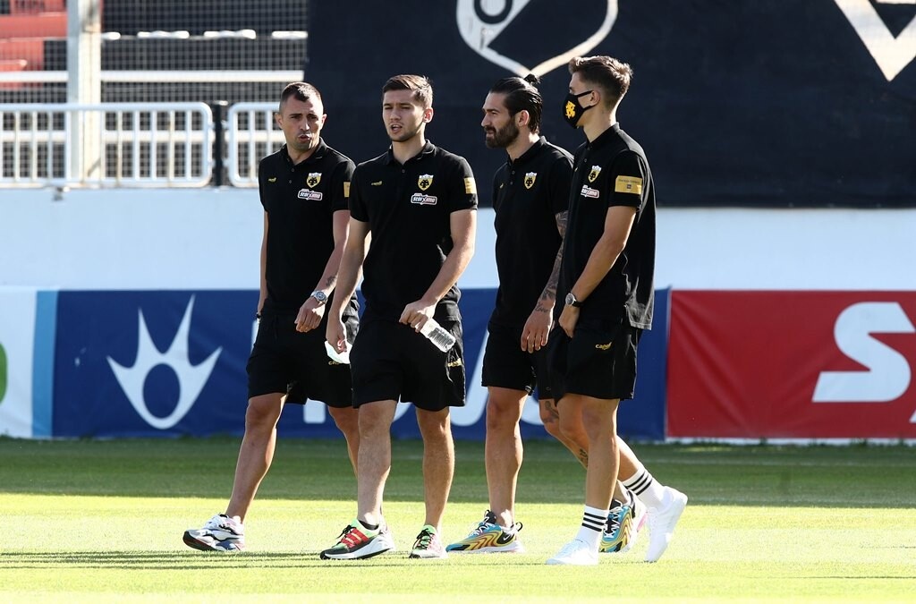 ΟΦΗ-ΑΕΚ: Η «κιτρινόμαυρη» ενδεκάδα (photo)