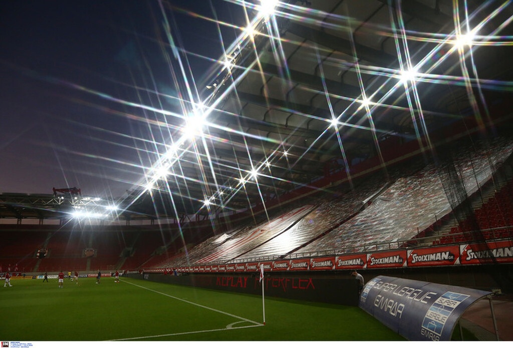 Το ματς του Ολυμπιακού με τον Άρη σε εικόνες