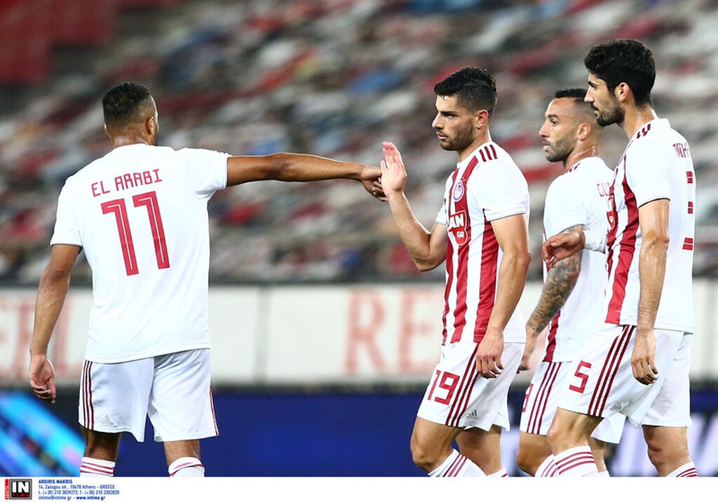 Το ματς του Ολυμπιακού με τον Άρη σε εικόνες