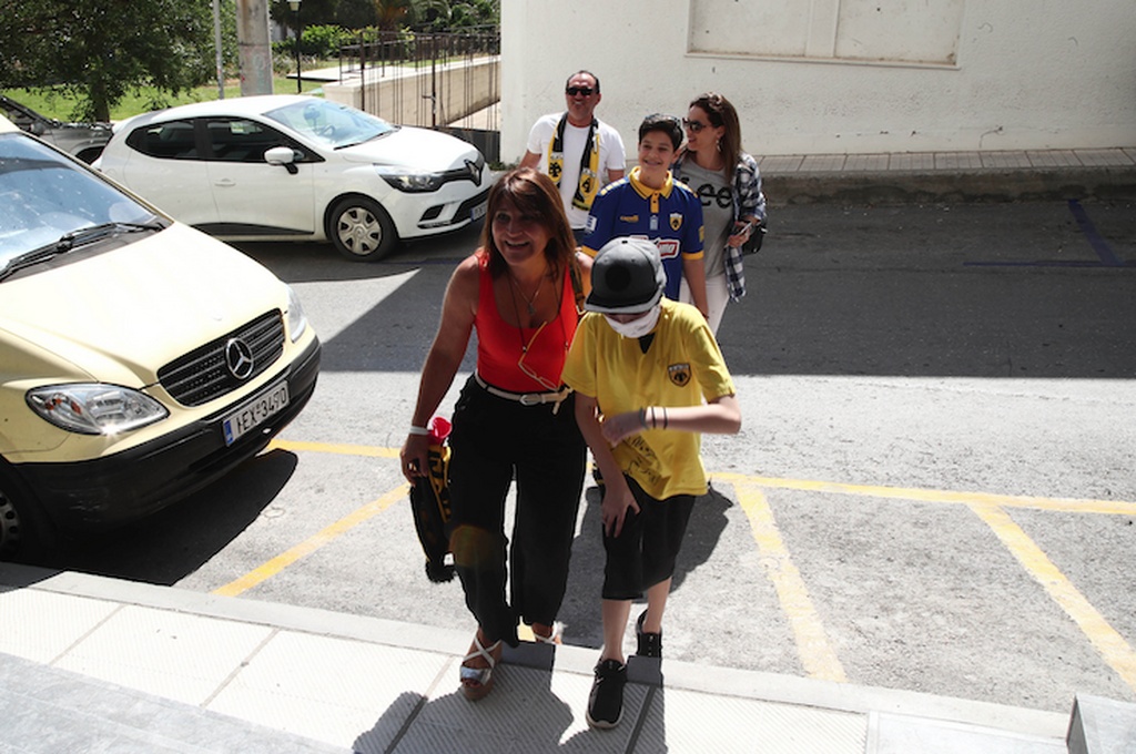 ΑΕΚ: Επίσκεψη στο ξενοδοχείο με όλα τα μέτρα (photos)