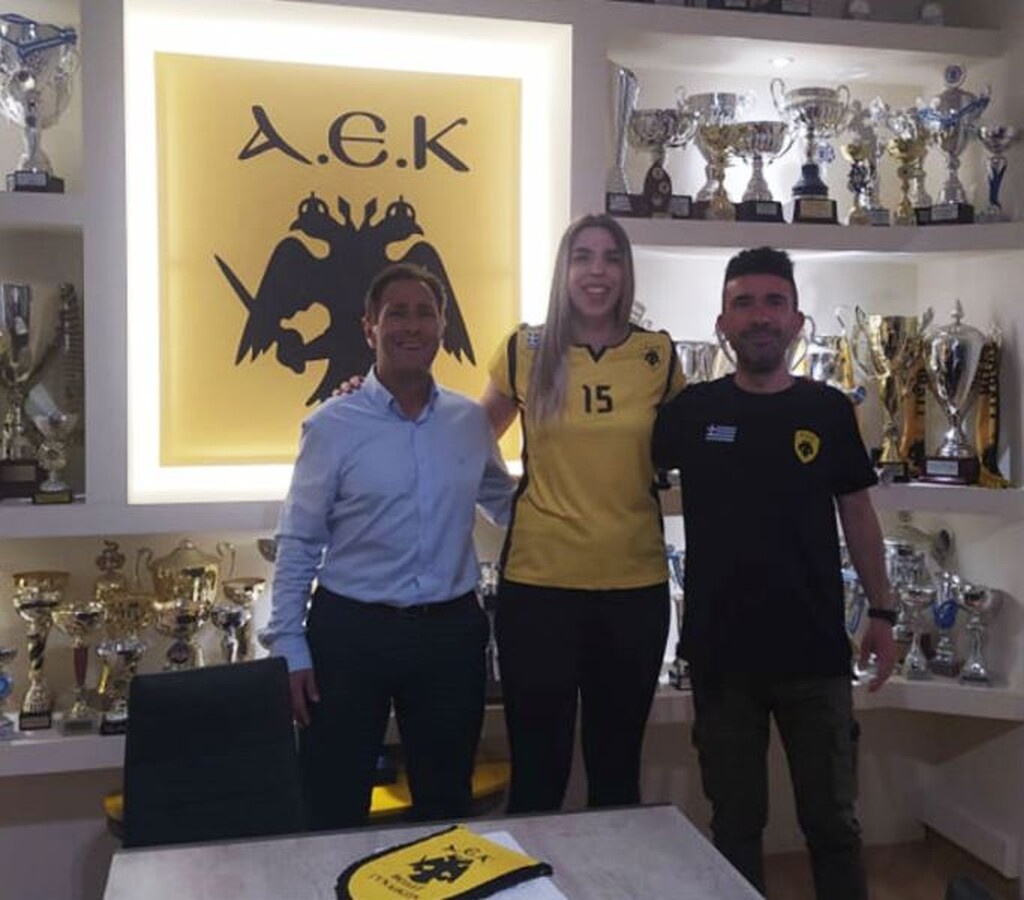 Τρίτη χρονιά στην ΑΕΚ η Καββαδία