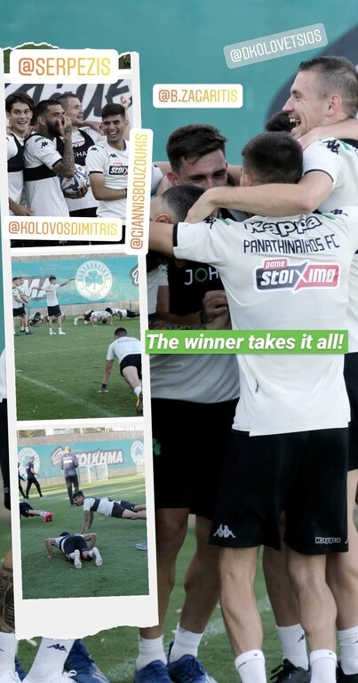 Παναθηναϊκός: Οι νικητές και τα push ups των ηττημένων