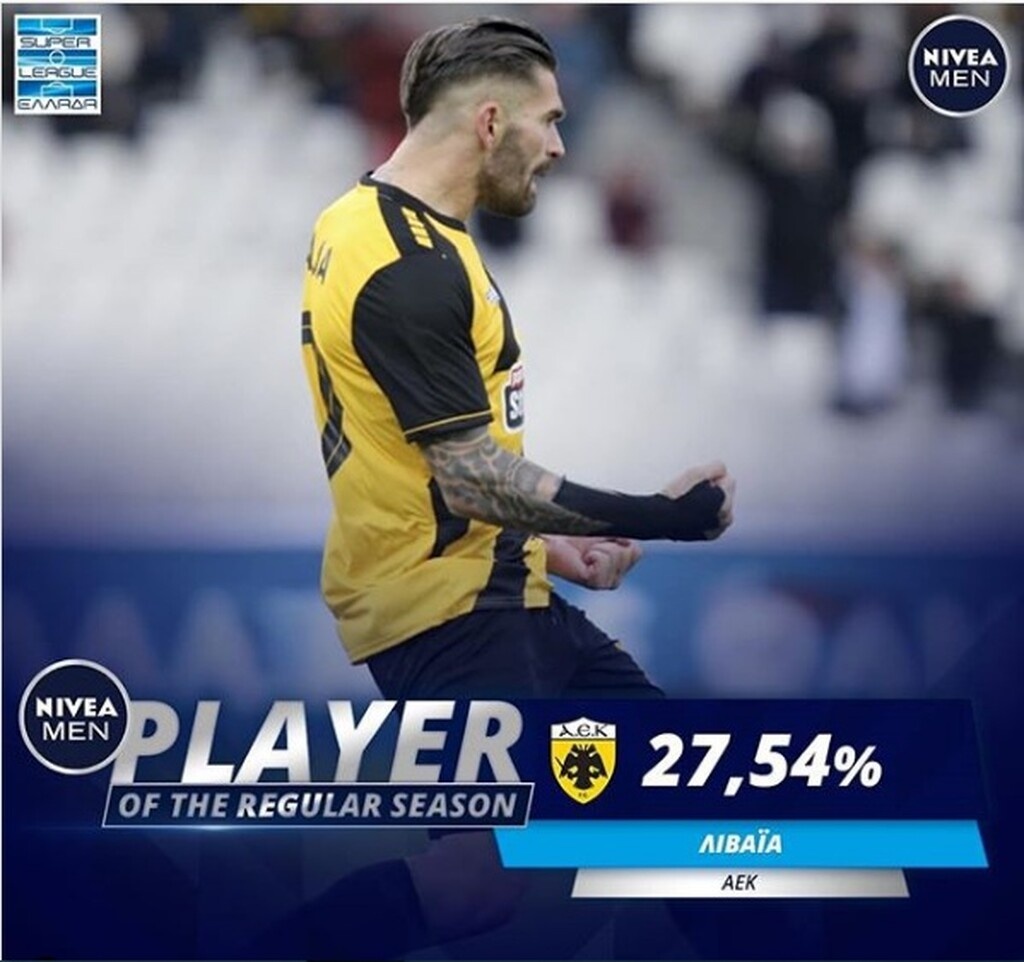 ΑΕΚ: Εκανε... μάγια κι αναδείχθηκε MVP ο Λιβάγια (video+photos)