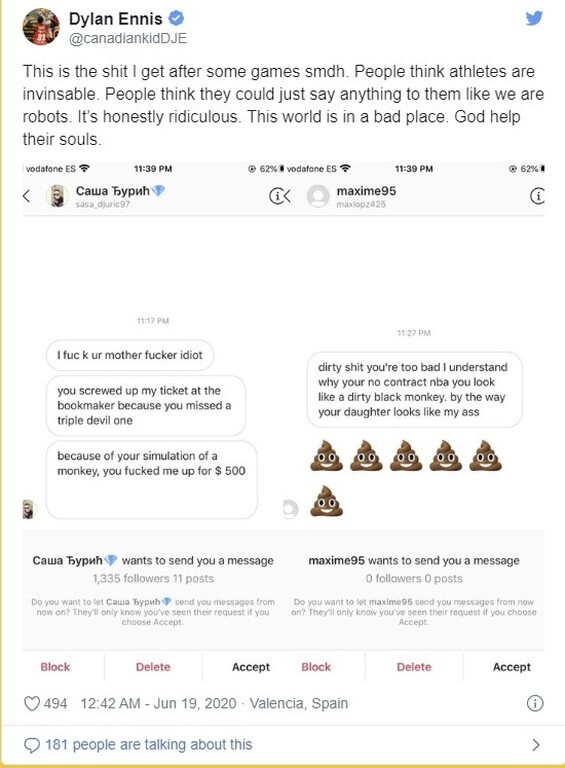 Liga Endesa: Εμετική ρατσιστική επίθεση στον Ένις (photos)