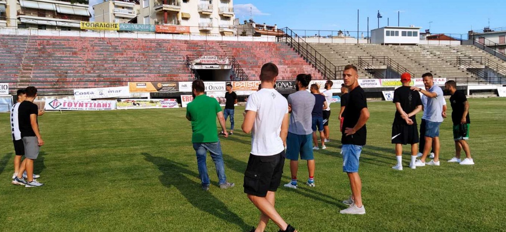 Δόξα Δράμας: Στο γήπεδο μετά από τρεις μήνες (photos)