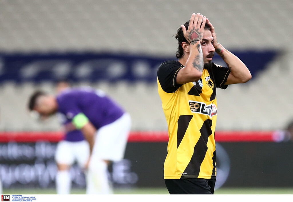 Ο αγώνας της ΑΕΚ με τον Άρη σε εικόνες