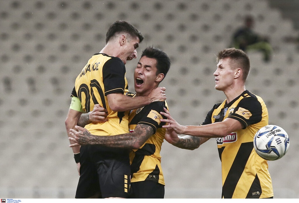 Ο αγώνας της ΑΕΚ με τον Άρη σε εικόνες