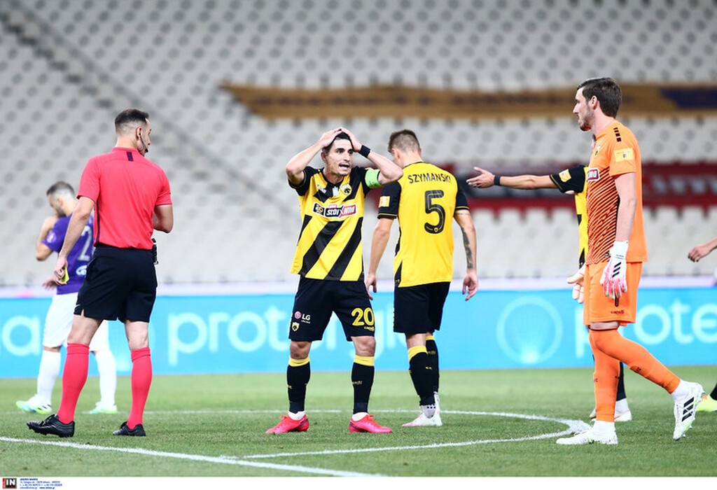 Ο αγώνας της ΑΕΚ με τον Άρη σε εικόνες