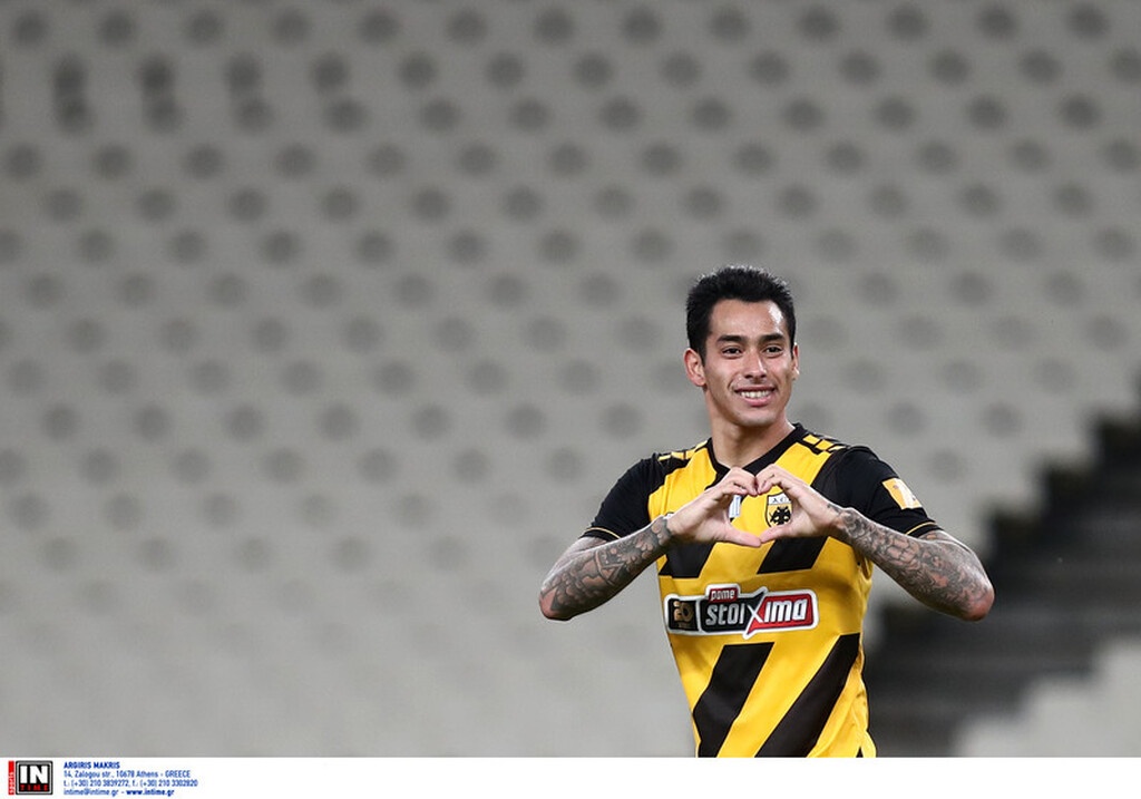 ΑΕΚ-Άρης: Σκόραρε και ξέσπασε ο Αραούχο (photos+video)