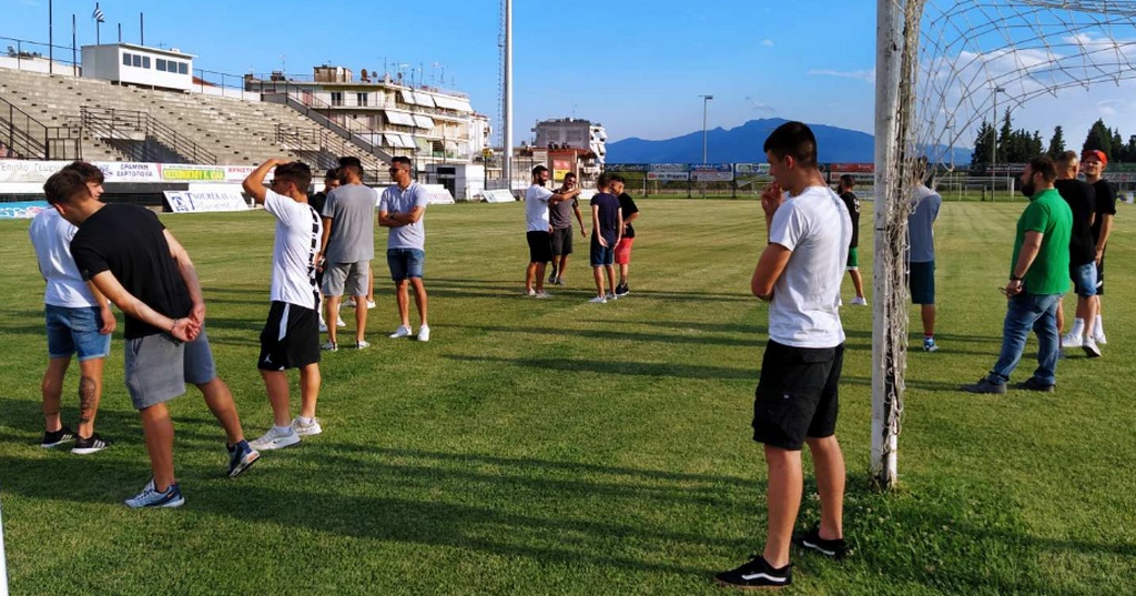 Δόξα Δράμας: Στο γήπεδο μετά από τρεις μήνες (photos)