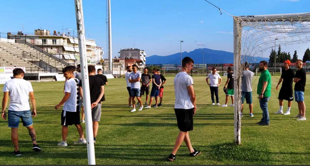 Δόξα Δράμας: Στο γήπεδο μετά από τρεις μήνες (photos)