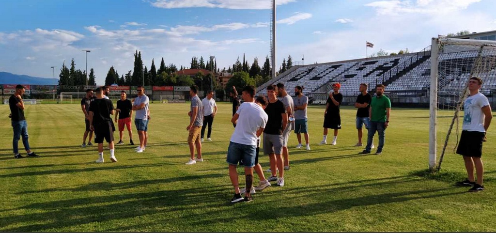 Δόξα Δράμας: Στο γήπεδο μετά από τρεις μήνες (photos)
