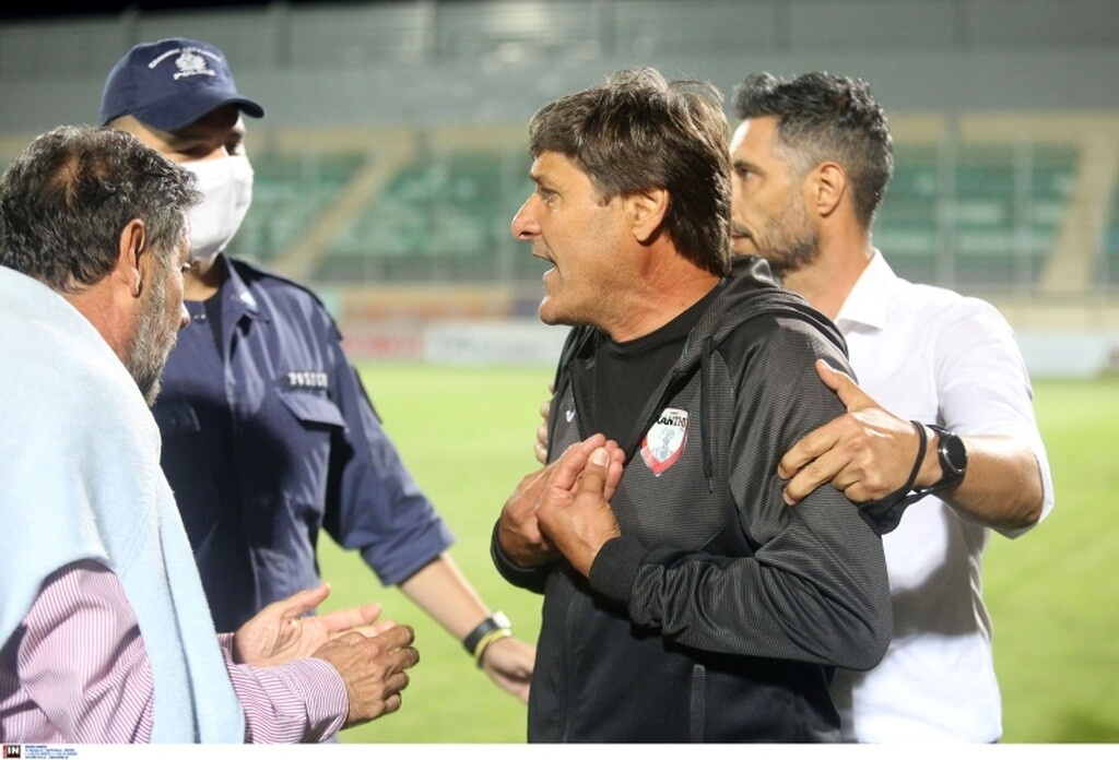 Ο κακός χαμός στο Ξανθη-Παναιτωλικός με... Μπαϊρόβιτς (photos&video)