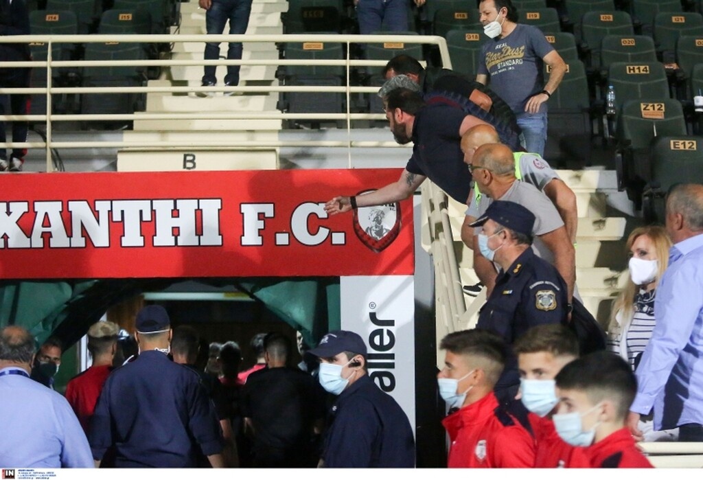 Ο κακός χαμός στο Ξανθη-Παναιτωλικός με... Μπαϊρόβιτς (photos&video)