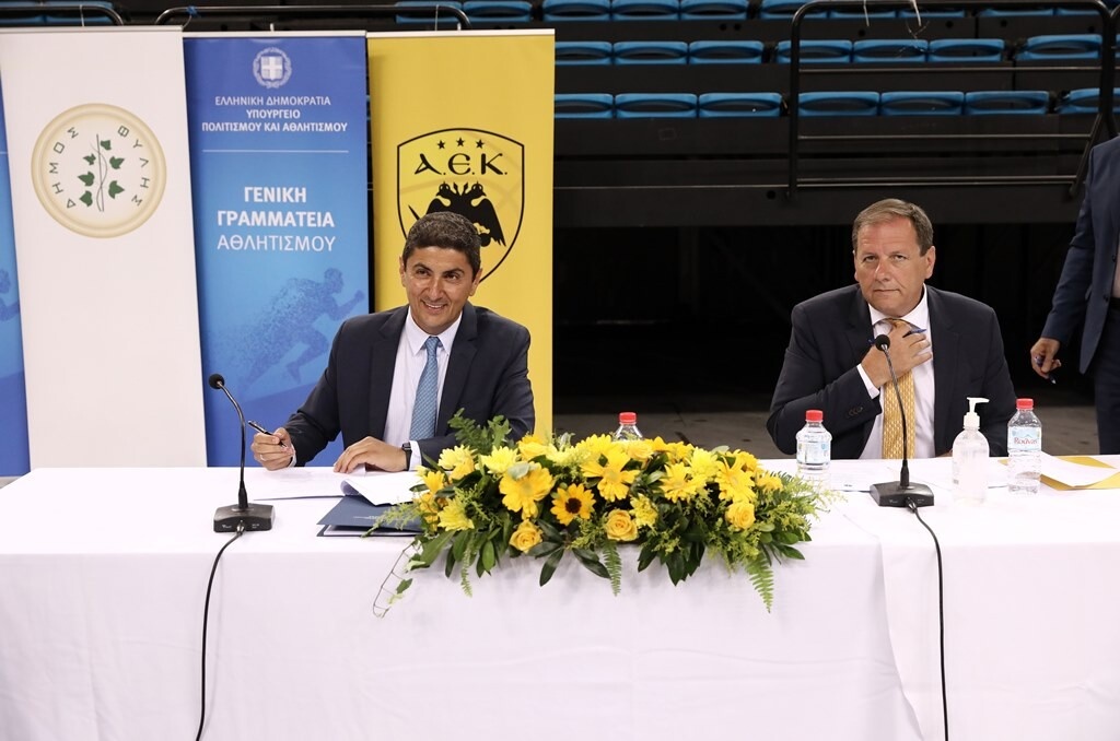 ΑΕΚ: Η ιστορική στιγμή των υπογραφών για το γήπεδο (photos+videos)