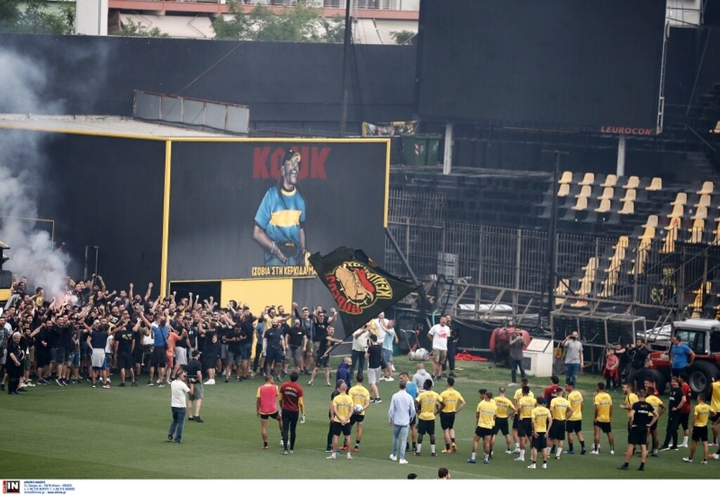 «Τρελάθηκαν» οι οπαδοί του Άρη, «ντόπες» πρόκρισης με ΑΕΚ (photos&video)
