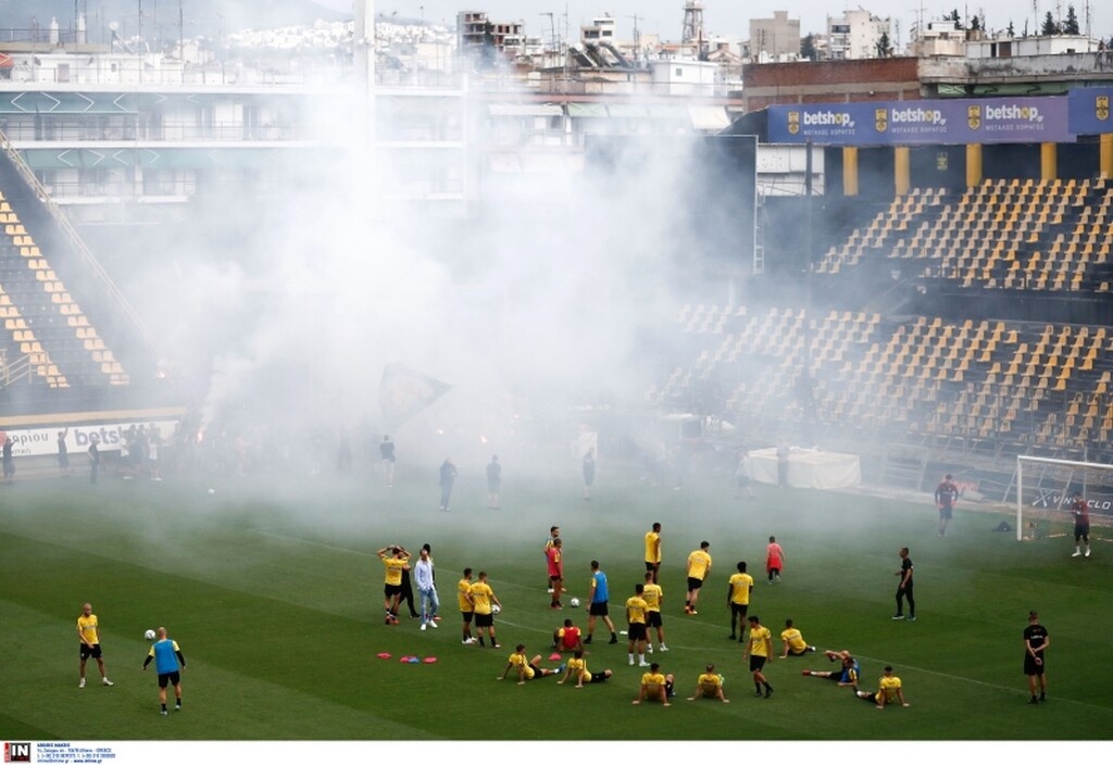 «Τρελάθηκαν» οι οπαδοί του Άρη, «ντόπες» πρόκρισης με ΑΕΚ (photos&video)