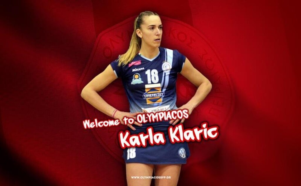 Κλάριτς η αντικαταστάτρια της Λαζάρεβιτς στον Ολυμπιακό