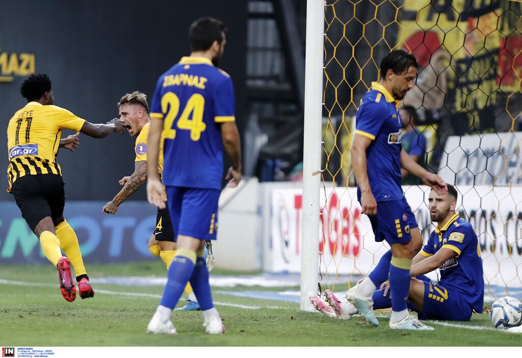 Άρης-ΑΕΚ: Ο Ντιγκίνι έβαλε «φωτιά» και στις ταράτσες! (video&photos)