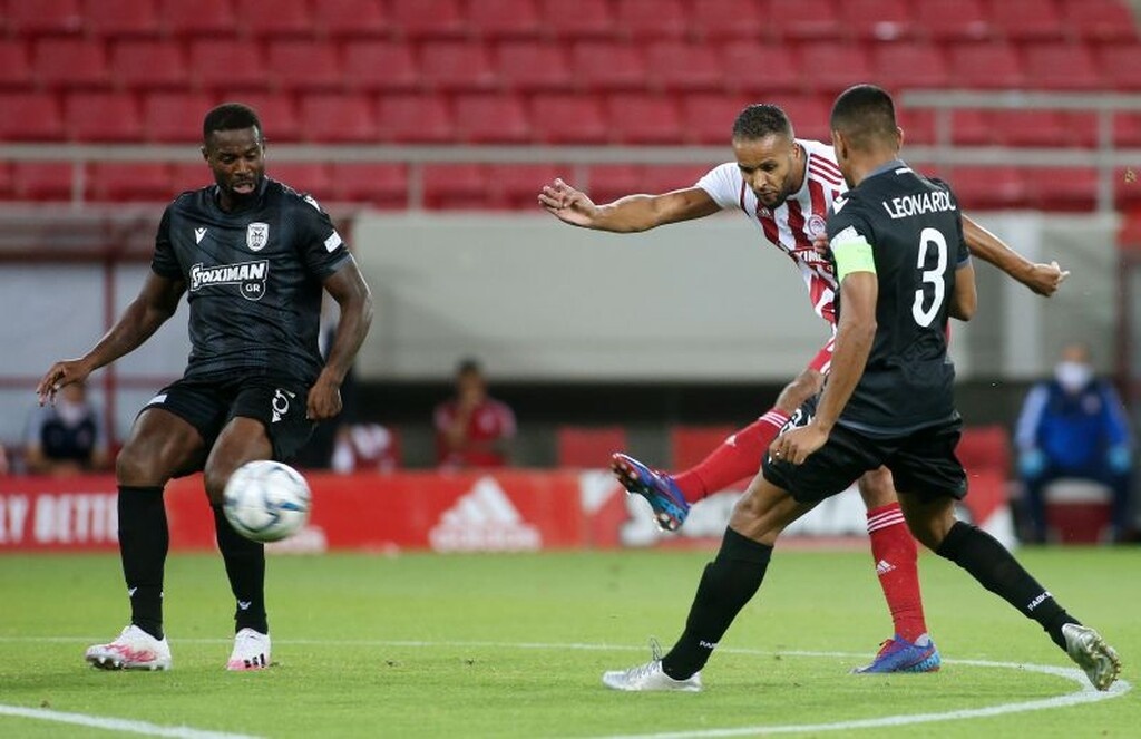 Ολυμπιακός – ΠΑΟΚ: Απίθανες ευκαιρίες από Βαρέλα και Ελ Αραμπί! (video+photos)