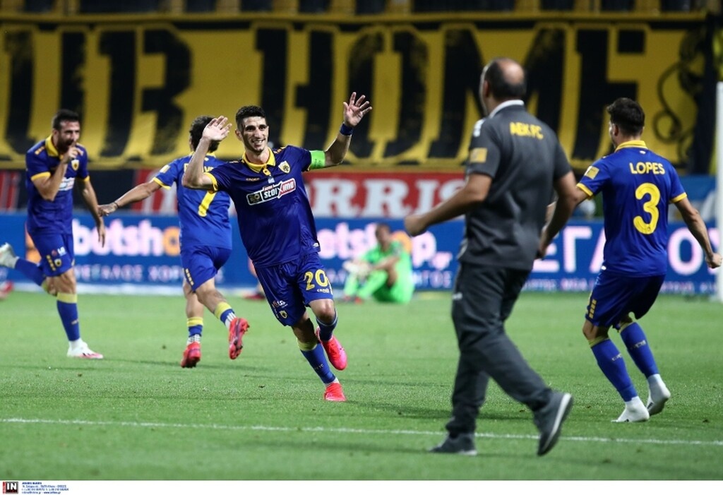 Άρης-ΑΕΚ 2-2: Η ένταση και οι χειρονομίες μετά το γκολ του Λιβάγια (video&photos)