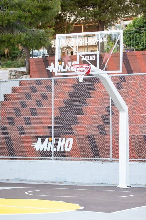 To Milko «κάνει αληθινό» το νέο Γήπεδο Μπάσκετ Αγίας Βαρβάρας!