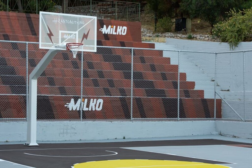 To Milko «κάνει αληθινό» το νέο Γήπεδο Μπάσκετ Αγίας Βαρβάρας!
