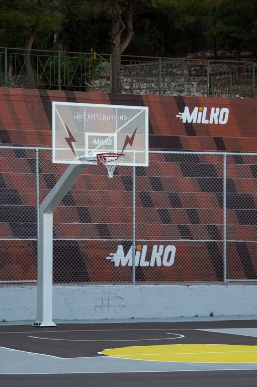 To Milko «κάνει αληθινό» το νέο Γήπεδο Μπάσκετ Αγίας Βαρβάρας!