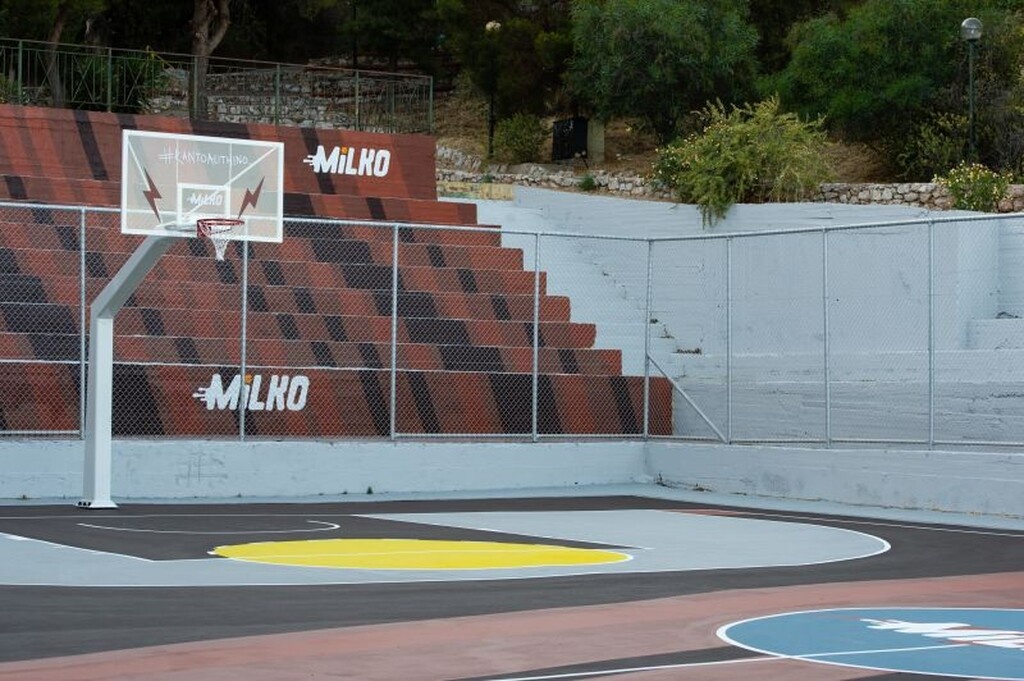 To Milko «κάνει αληθινό» το νέο Γήπεδο Μπάσκετ Αγίας Βαρβάρας!