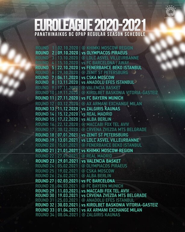 Παναθηναϊκός ΟΠΑΠ: Ξεκινάει χωρίς ανάσα τη Euroleague