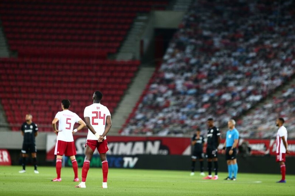 Ολυμπιακός – ΠΑΟΚ: Ενός λεπτού σιγή στη μνήμη του Αλέφαντου (video+photos)