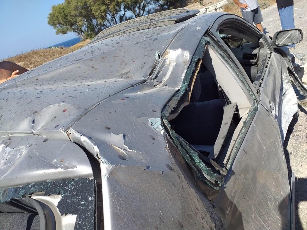 Σκαφτούρος: Σοκαριστικές φωτογραφίες από το τροχαίο δυστύχημα (photos)